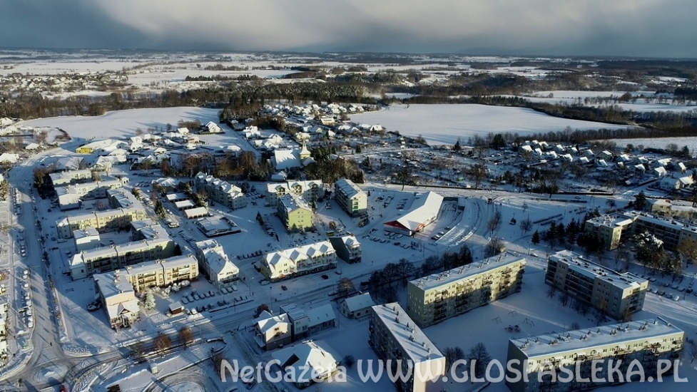 Pasłęk w zimowej szacie