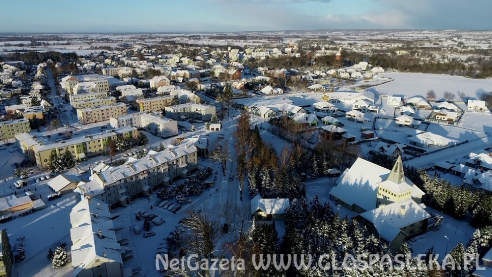 Pasłęk w zimowej szacie