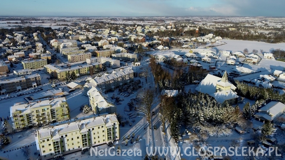 Pasłęk w zimowej szacie