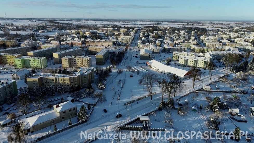 Pasłęk w zimowej szacie