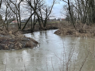 Wysoka woda w rzekach