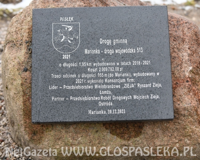 Wstęga przecięta – droga przejezdna 