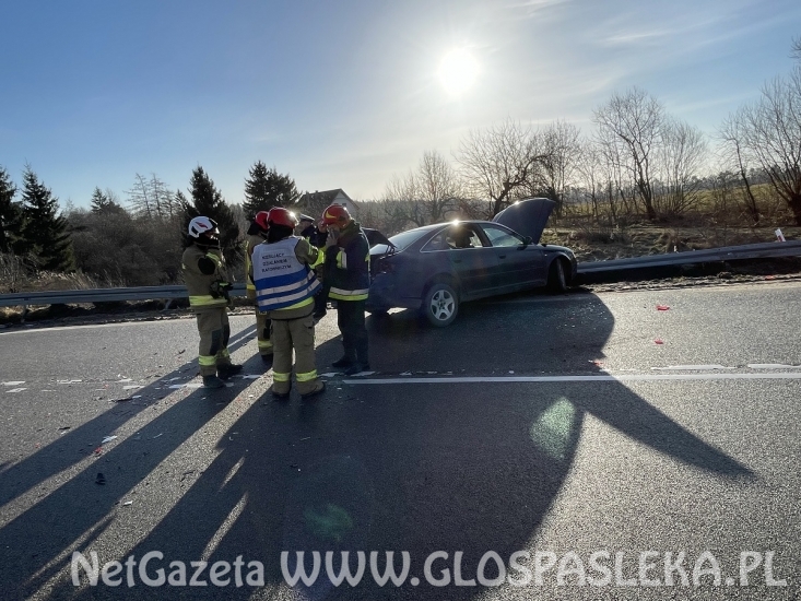 Wypadek w miejscowości Kopina