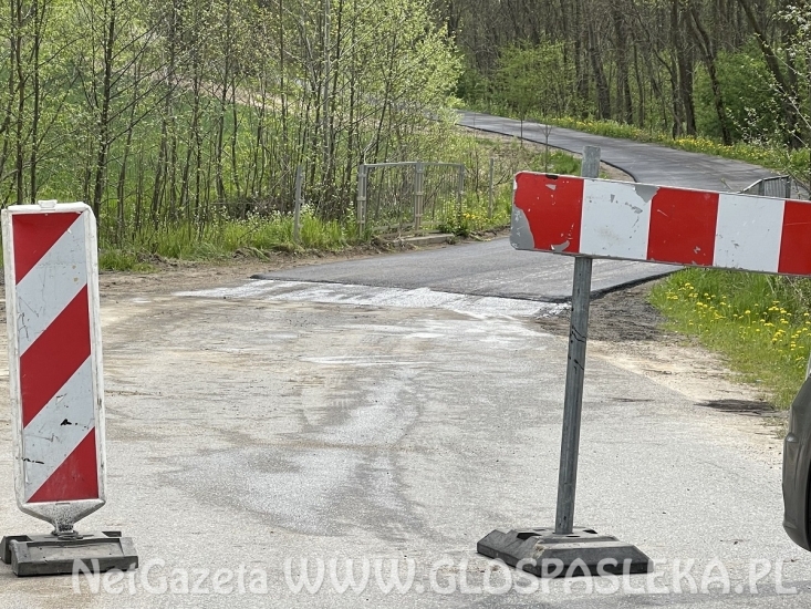 Droga do Majek z nową nawierzchnią