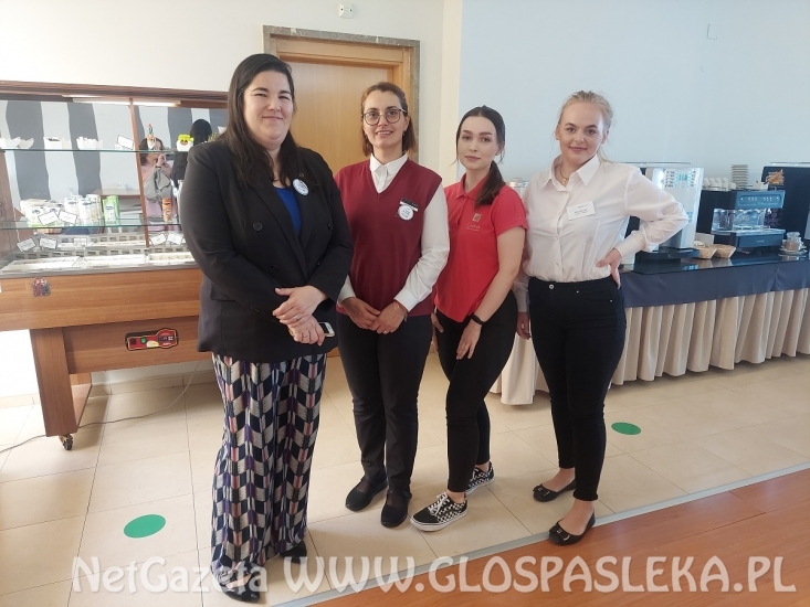 Uczniowie Zespołu Szkół w Portugalii