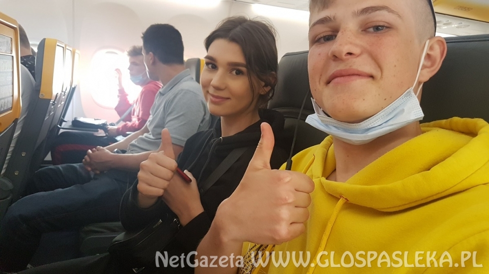 Kolejna grupa uczniów z ZSEiT w drodze na zagraniczne staże