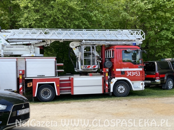 Strażacy dziękują dzieciom