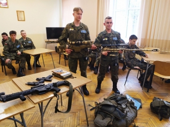 Obóz szkoleniowy kadetów z ZSEiT 