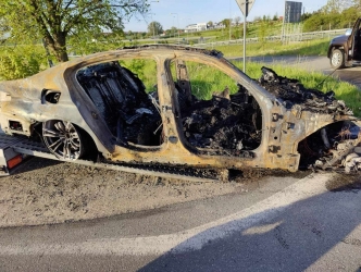 BMW też się pali