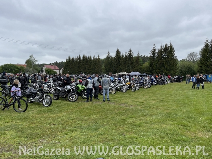 Motocykliści dopisali mimo niepogody