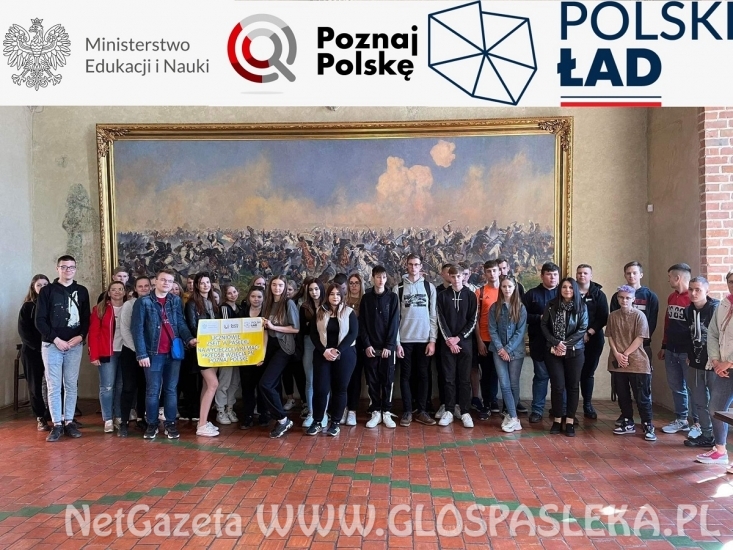 Realizacja projektu POZNAJ POLSKĘ przez uczniów ZSEiT w Pasłęku