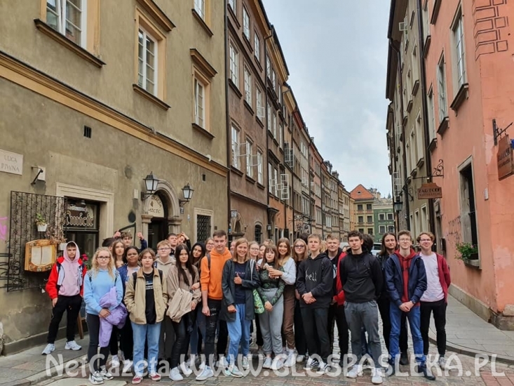 Licealiści w Warszawie