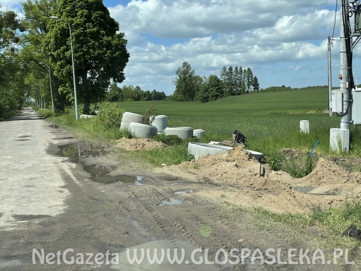 Pierwsze studnie kanalizacyjne