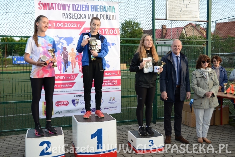 Światowy Dzień Biegania - Pasłęcka Mila Pokoju