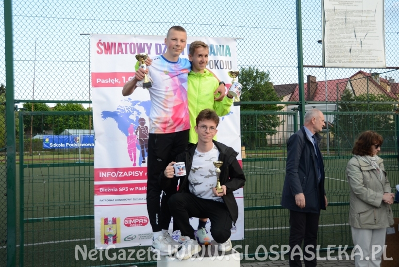 Światowy Dzień Biegania - Pasłęcka Mila Pokoju