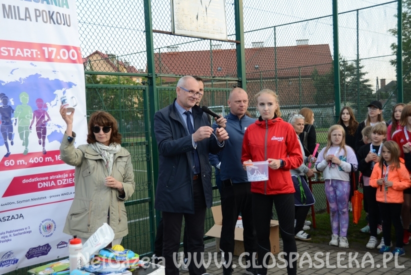 Światowy Dzień Biegania - Pasłęcka Mila Pokoju
