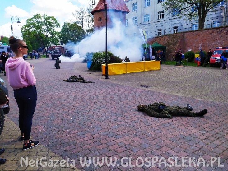 Kadeci ZSEiT na wojskowych piknikach