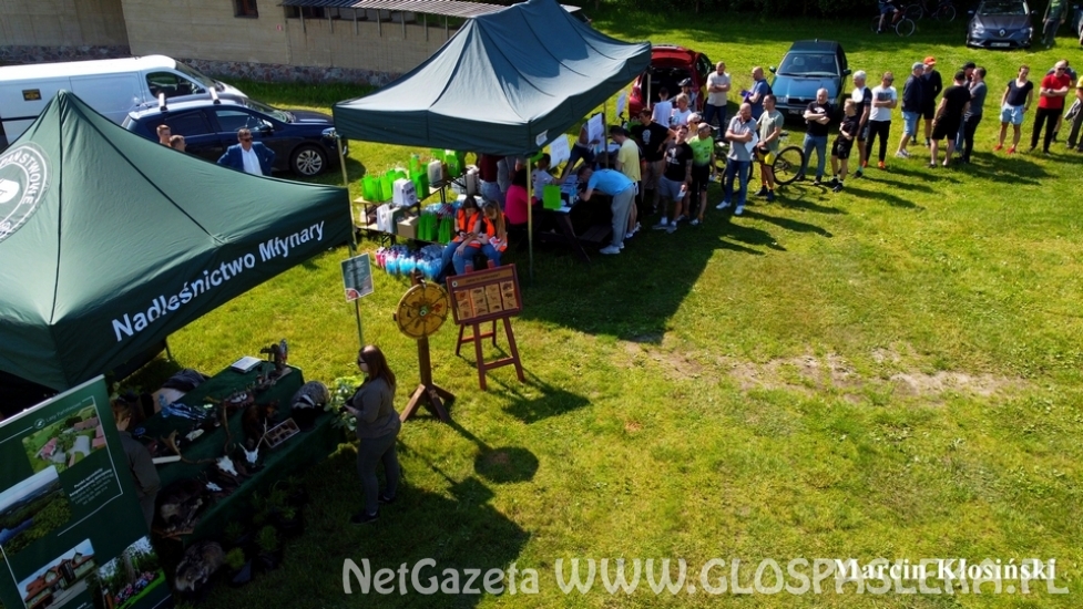 Maraton MTB z lotu ptaka