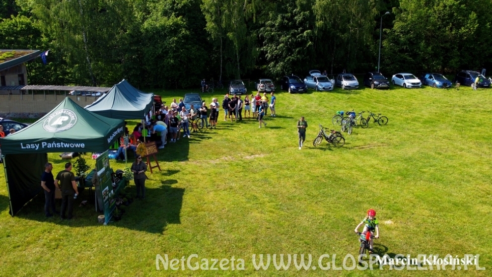 Maraton MTB z lotu ptaka