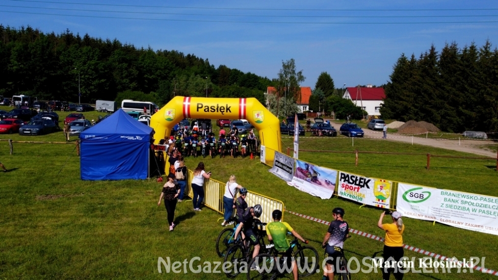 Maraton MTB z lotu ptaka