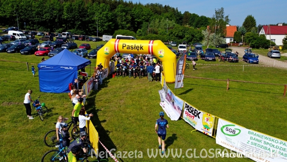 Maraton MTB z lotu ptaka