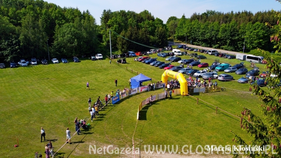 Maraton MTB z lotu ptaka