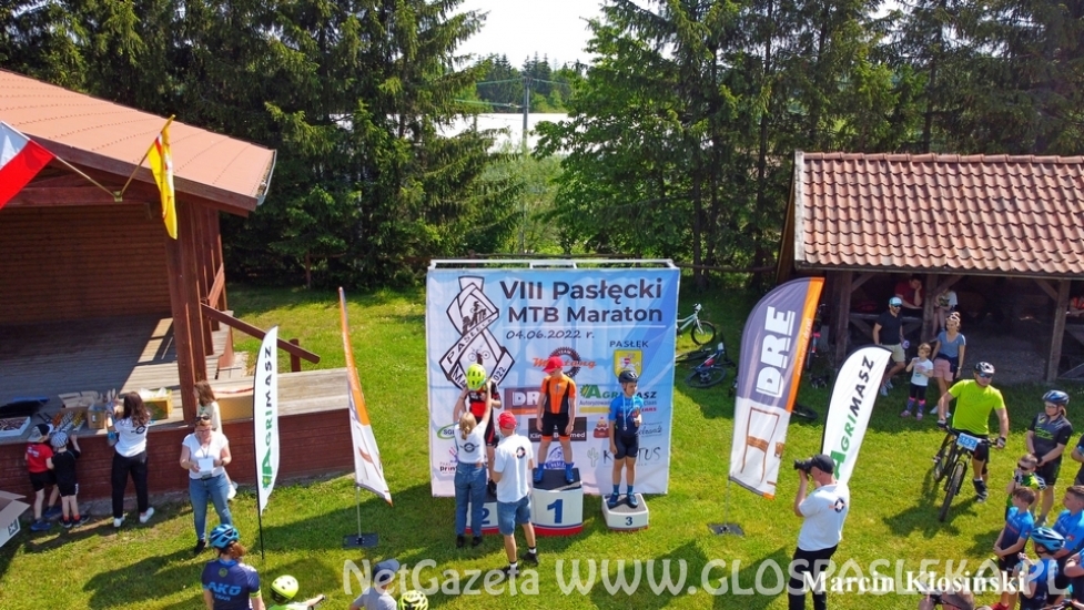 Maraton MTB z lotu ptaka