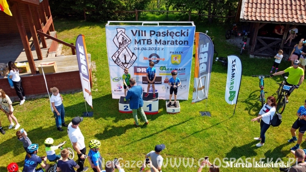 Maraton MTB z lotu ptaka