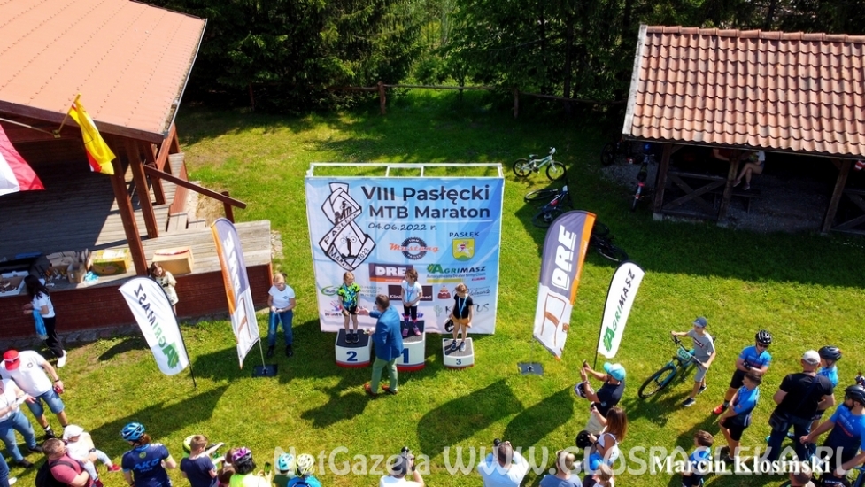 Maraton MTB z lotu ptaka