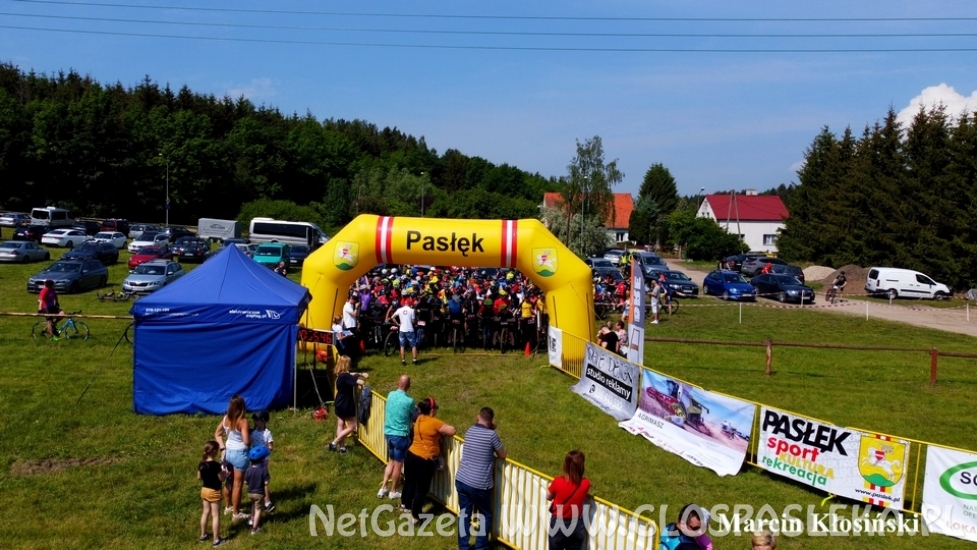 Maraton MTB z lotu ptaka