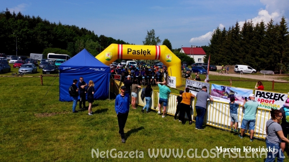 Maraton MTB z lotu ptaka