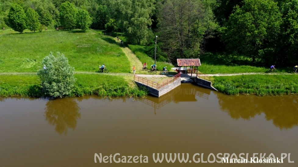 Maraton MTB z lotu ptaka