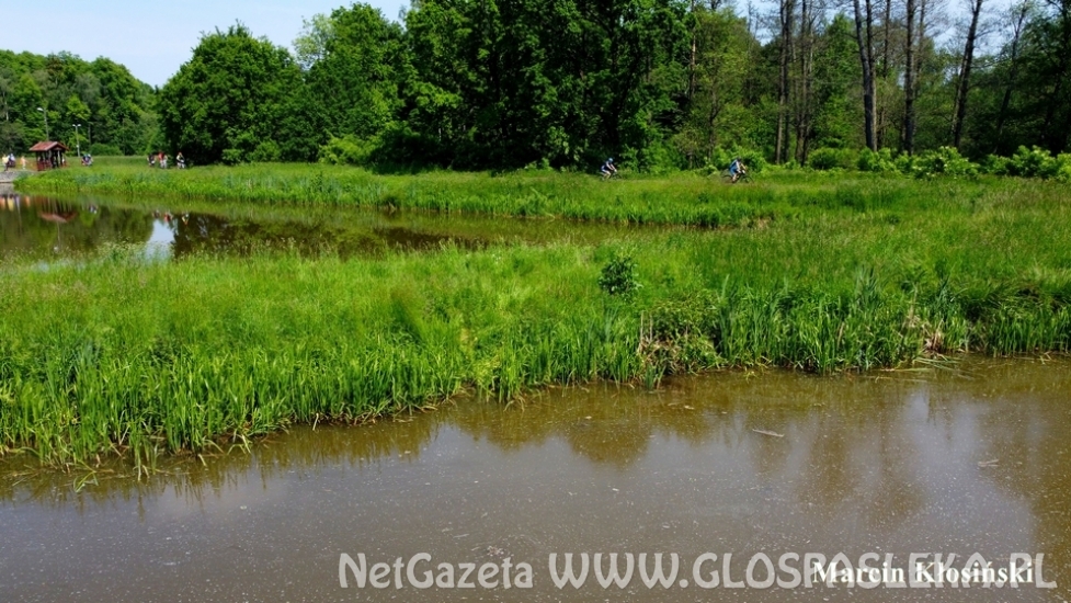 Maraton MTB z lotu ptaka