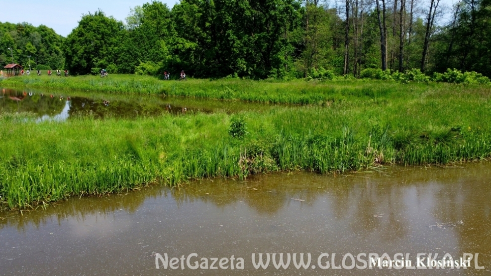 Maraton MTB z lotu ptaka