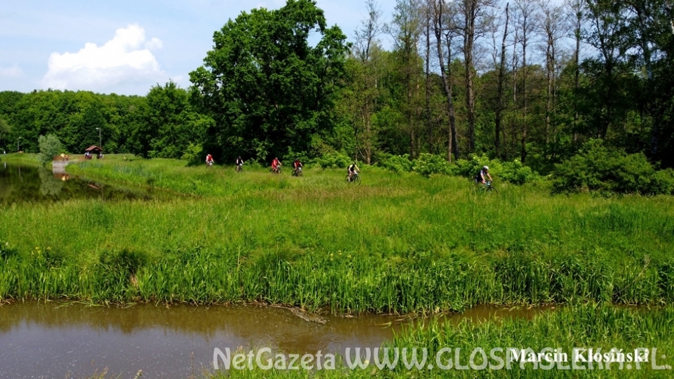 Maraton MTB z lotu ptaka