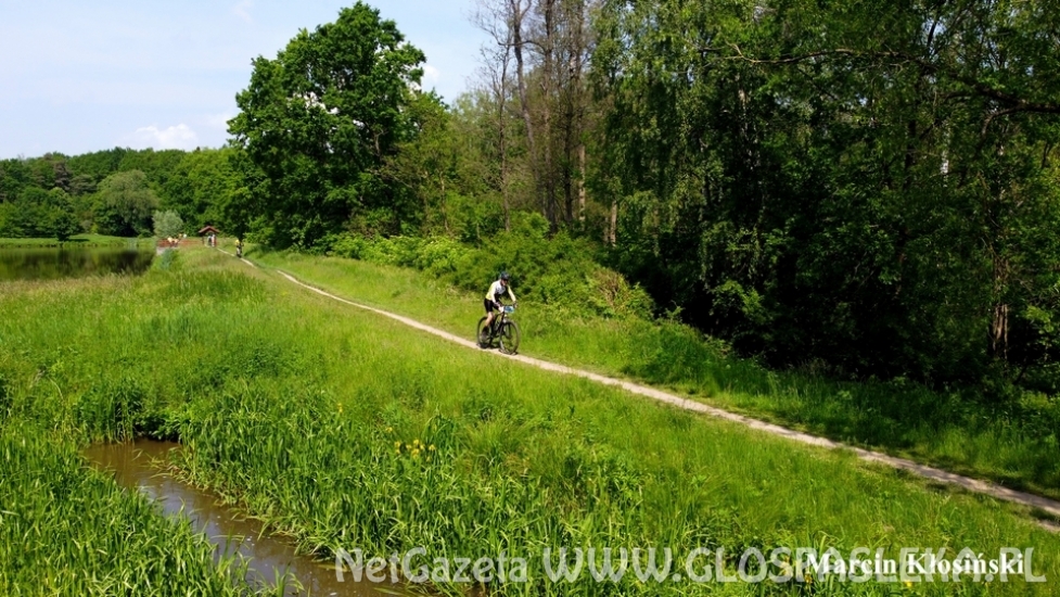 Maraton MTB z lotu ptaka