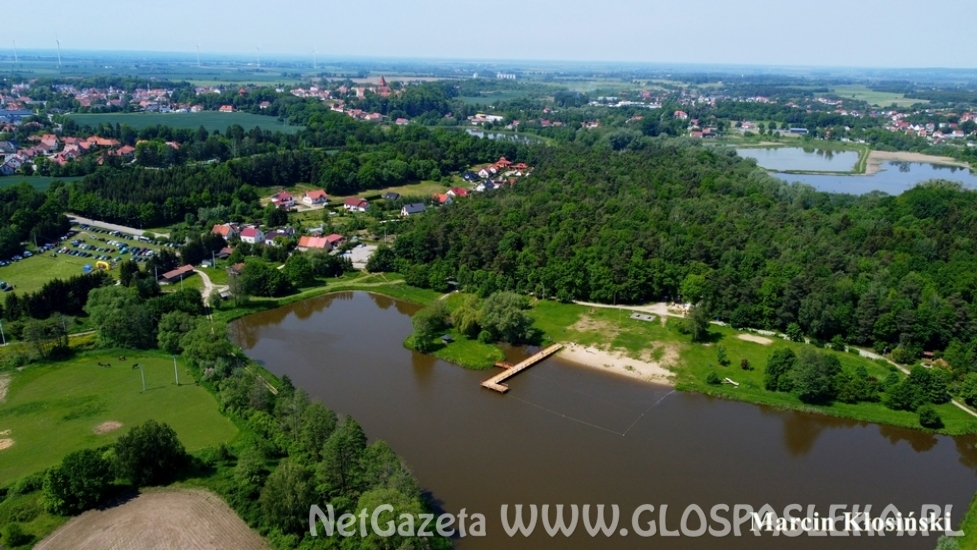 Maraton MTB z lotu ptaka