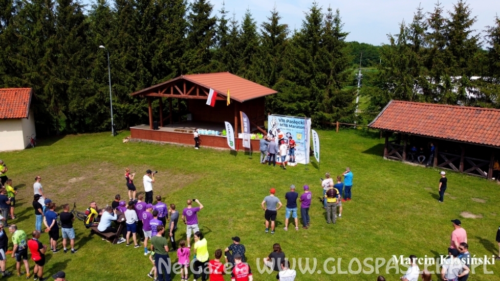 Maraton MTB z lotu ptaka