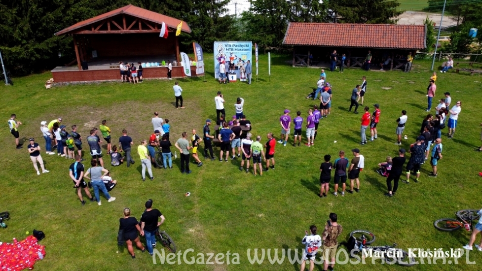 Maraton MTB z lotu ptaka