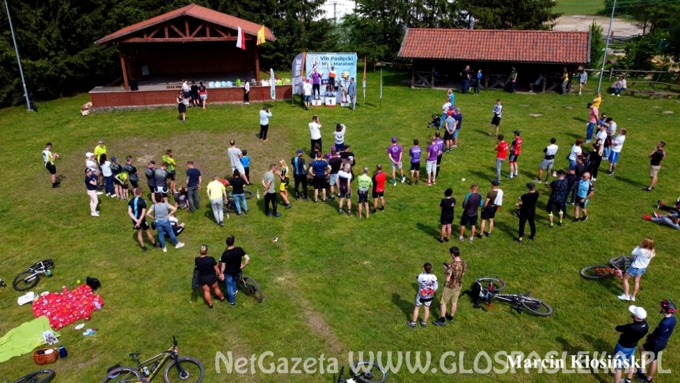 Maraton MTB z lotu ptaka