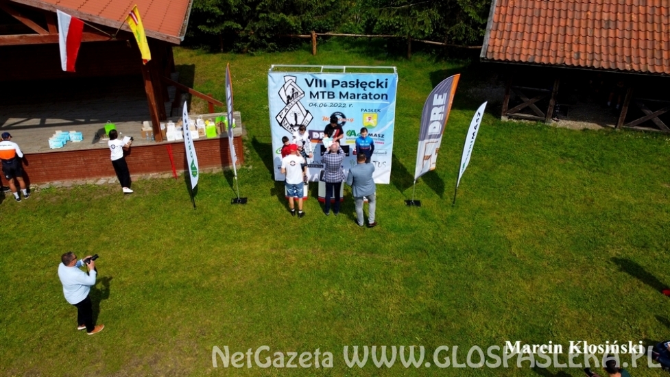 Maraton MTB z lotu ptaka