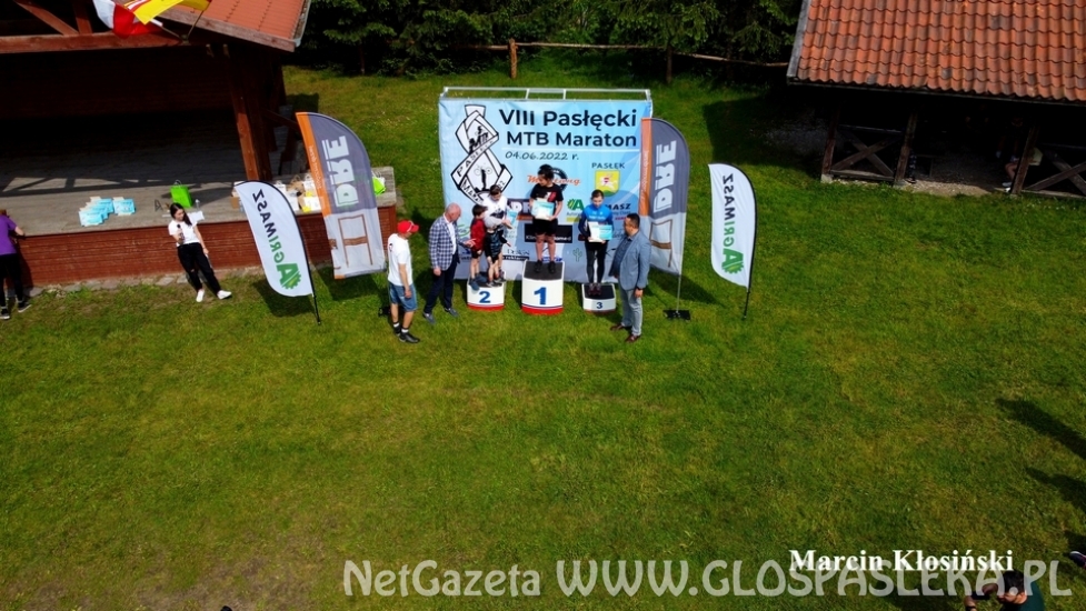 Maraton MTB z lotu ptaka