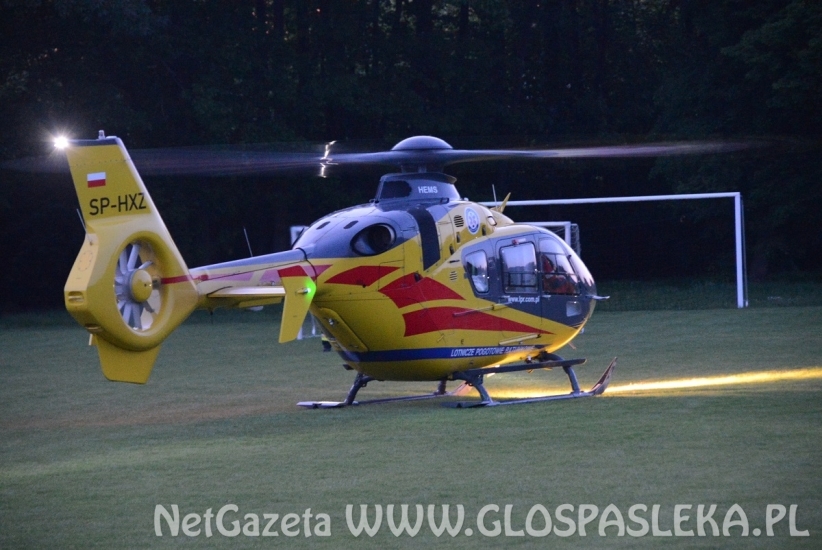 Ćwiczenia z udziałem helikoptera LPR