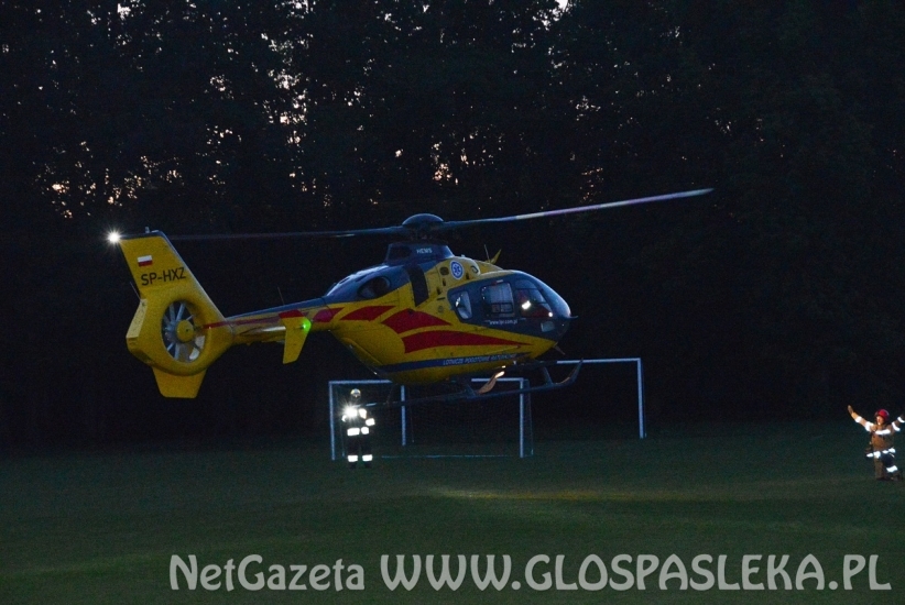 Ćwiczenia z udziałem helikoptera LPR