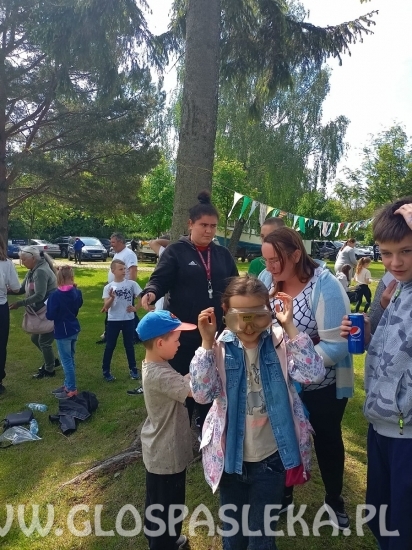 Wolontariusze ZS na festynie: Uczta dla Rodzin.