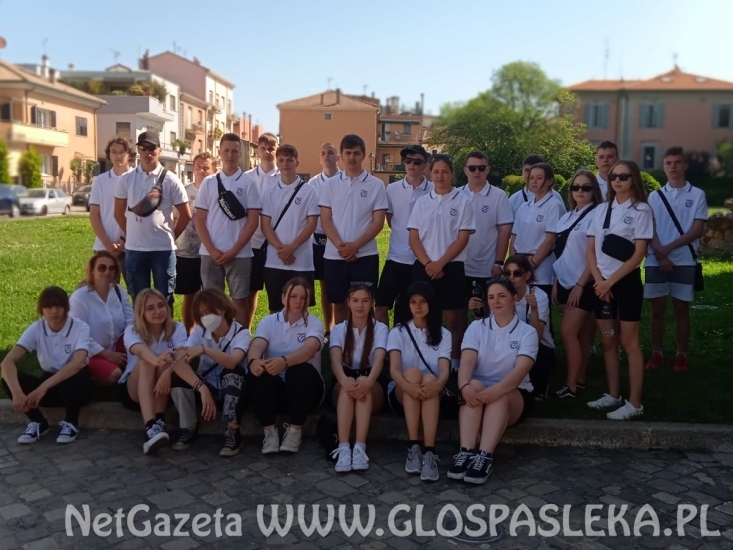 Powrót uczniów ZSEiT z Rimini