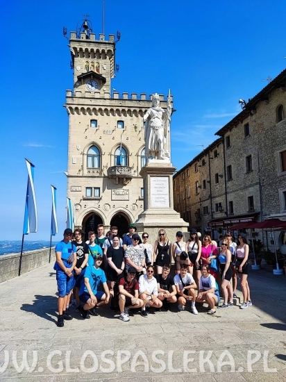 Powrót uczniów ZSEiT z Rimini