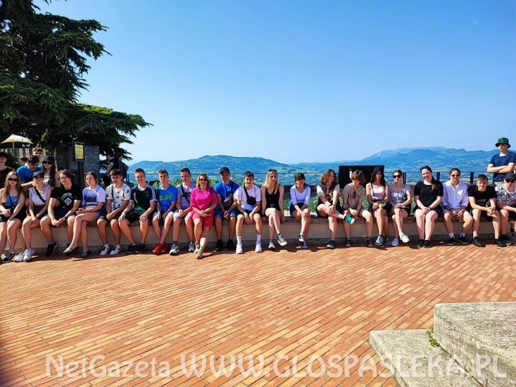 Powrót uczniów ZSEiT z Rimini