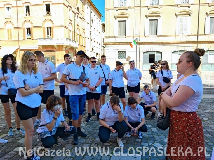 Powrót uczniów ZSEiT z Rimini