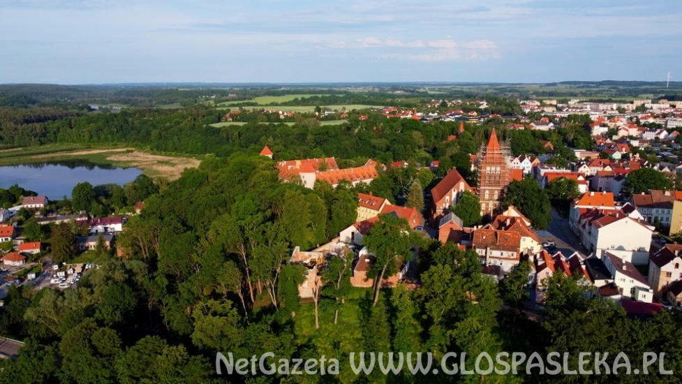 Remont wieży z lotu ptaka